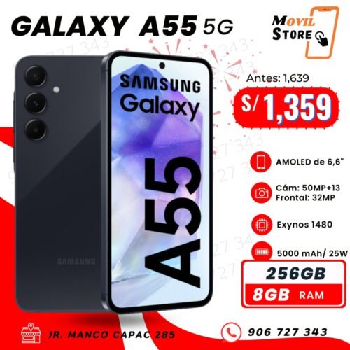 SAMSUMG A 55