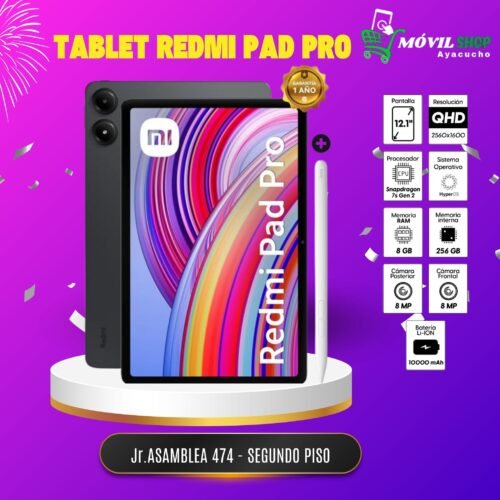 Redmi Pad Pro - Tecnología de Alto Rendimiento